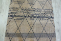 Chodnik dywanowy etniczny,indiański loft/beż/brąz na metry